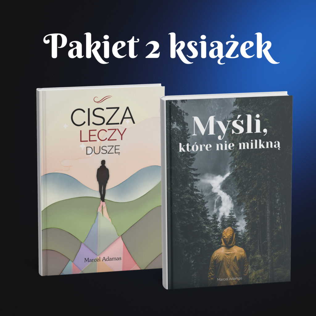 Pakiet 2 książek: "Cisza leczy duszę" oraz "Myśli, które nie milkną"